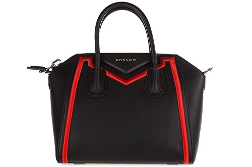 Givenchy women’s leather handbag shopping bag purse antigona black
