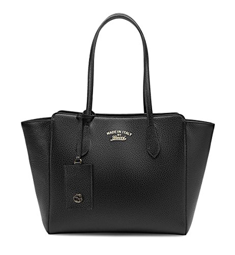 Gucci Bag Swing Small Leather Tote Trademark Logo 354408