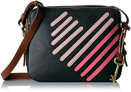 Fossil Piper Toaster Crossbody,Black,One Size