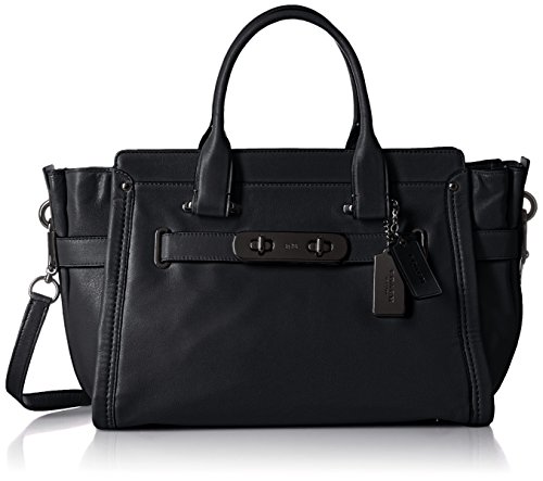 Coach Dark Navy Soft Grain Leather Ladies Satchel Handbag 37732DKNAV