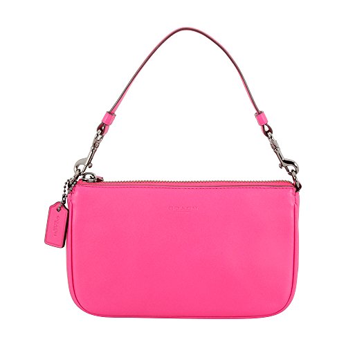 Coach Nolita Cerise Leather Small Ladies Wristlet Handbag 54750DKAJN