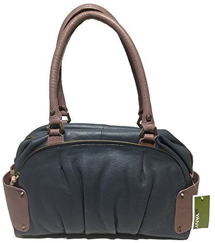 orYANY Tina Two Tone Leather Satchel Bag, Slate Multi