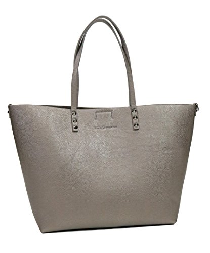 BCBGeneration WPZ604GN Dark Pewter Rendezvous Tote