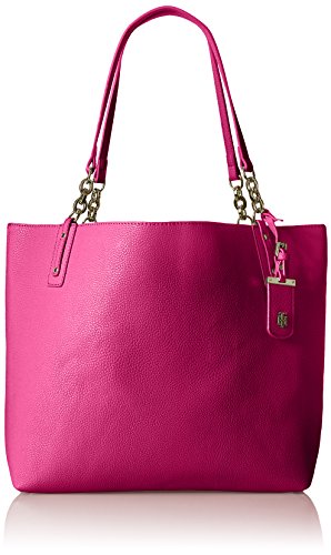 Tommy Hilfiger Travel Tote Bag for Women Gabby, Geranium-Patent