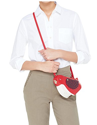 Kate Spade Women’s Red Ooh La La Bird Crossbody