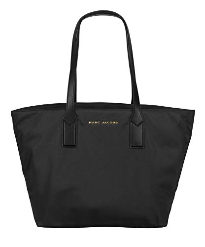 Marc Jacobs Womens Nylon Tote Handbag – Black (Size 1SZ)