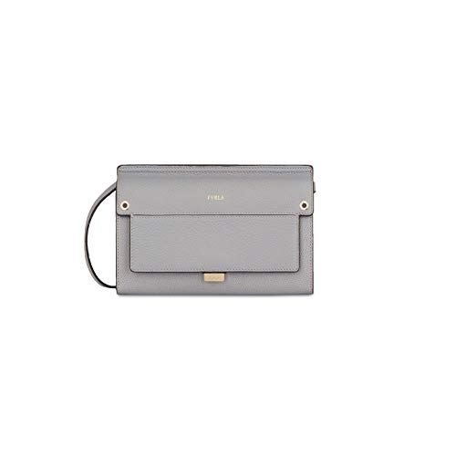 Furla Like Ladies Mini Gray Onice Leather Crossbody 978262