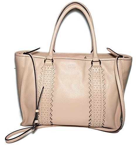 Aimee Kestenberg Blush Tan Leather Milan Tote Handbag AK477315