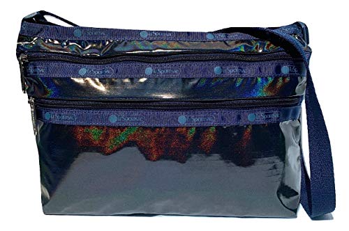 LeSportsac Twilight Chroma Shimmer Quinn Crossbody Handbag, Style 3352/Color K615 (Iridescent)