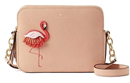 Kate Spade Flamingo Camera Bag Handbag By the Pool Multi