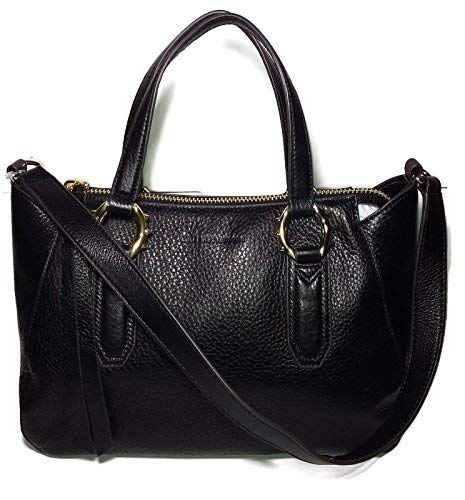 Aimee Kestenberg Pierre Satchel Black Gold Handbag AK72110S