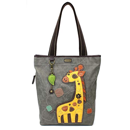 Chala Handbag Everyday Tote (Giraffe Gray)