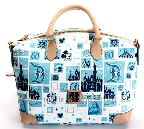 Disney Dooney & Bourke Bag Disneyland 60th Diamond Celebration Crossbody Purse Satchel