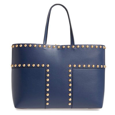 Tory Burch Block-T Ladies Large Leather Tote Handbag 44327403