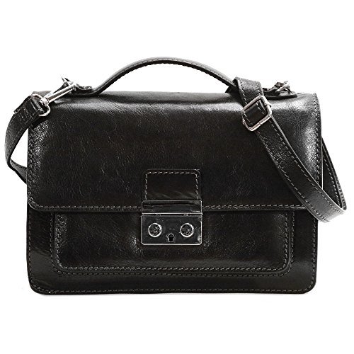 Floto Milano Mini Full Grain Leather Satchel Handbag