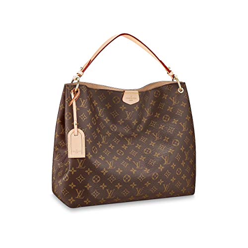 Louis Vuitton Monogram Canvas Graceful MM Beige Article:M43704 Made in France