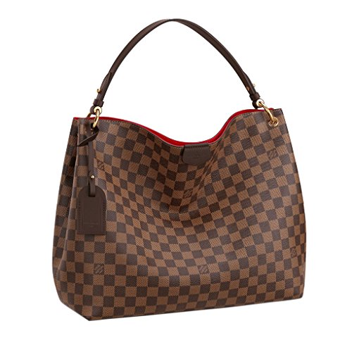 Louis Vuitton Damier Ebene Graceful MM Tote Handbag Article:N44045