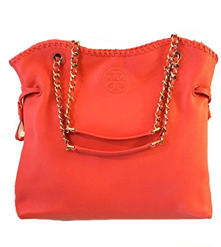 Tory Burch Marion Leather Slouchy Tote Bag