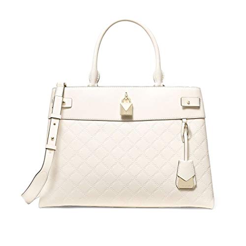 Michael By Michael Kors Women’s 30S9lg7s3y289 White Leather Handbag