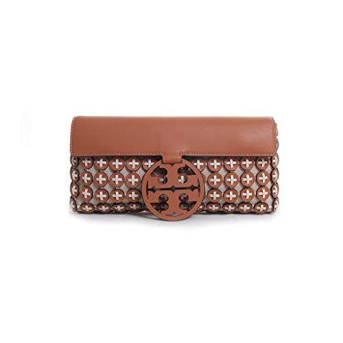 Tory Burch Miller Leather Chainmail Clutch