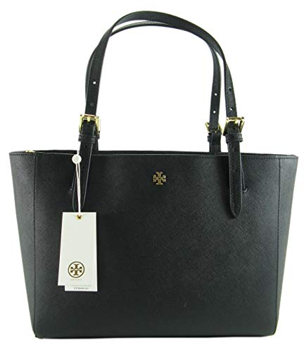 Tory Burch Emerson Small Buckle Tote York Shoulder Bag Luggage 49127