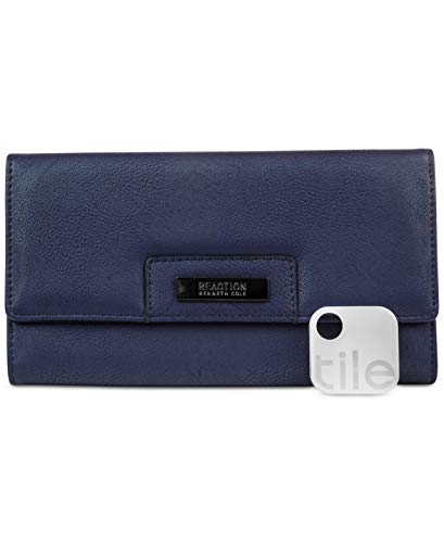Kenneth Cole Reaction Never Let Go Trifold Flap Clutch Marina ONE SIZE
