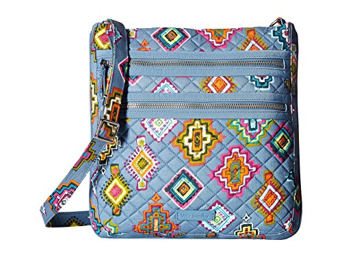 Vera Bradley Women’s Iconic Triple Zip Hipster Painted Medallions One Size