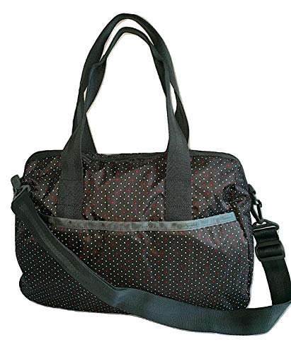 LeSportsac Poppy Seeds Harper Convertible Crossbody & Top Handle Tote Handbag/Carry-on, Style 3356/Color E130