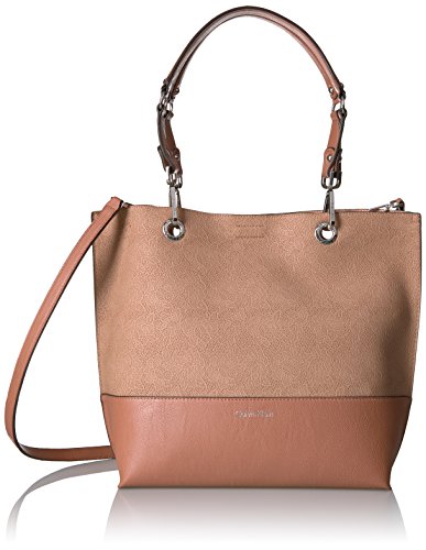 Calvin Klein Sonoma Reversible Novelty North/South Tote Bag, blush