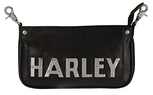 Harley-Davidson Women’s Motor Babe Harley Script Hip Bag w/Strap HDWBA11147-BLK