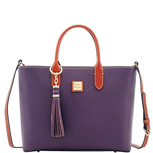 Dooney & Bourke Pebble Grain E W Waverly Tote Sammi Tassel