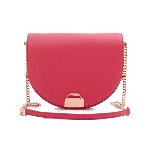 Ted Baker Izzy Flip Clasp Moon Leather Bag