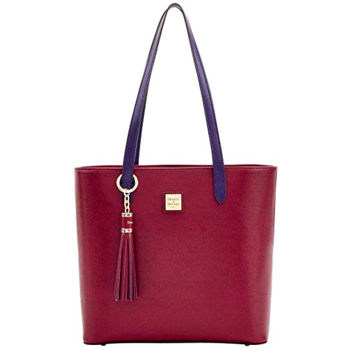 Dooney & Bourke Hadley Coated Leather Tote, Cranberry