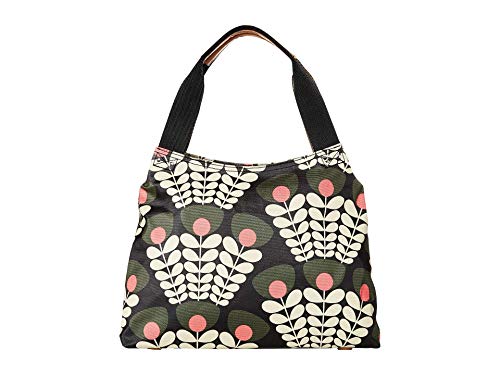 Orla Kiely Bunch of Stems Classic Zip Shoulder Bag Forest One Size