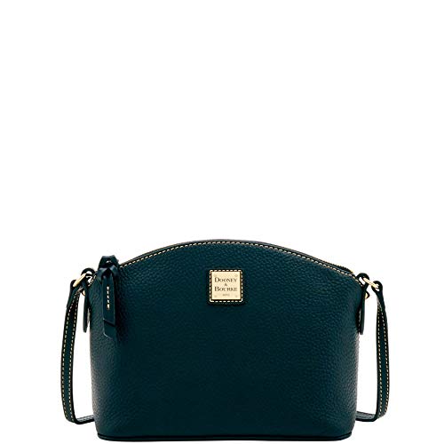 Dooney and Bourke Ruby Pebble Leather Crossbody Blk/Blk