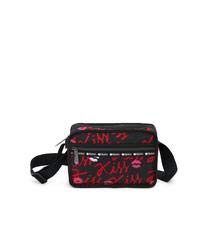 LeSportsac Alber Elbaz x Big Kiss Hot Pink, Raini Crossbody Handbag, Style 2714/Color G474