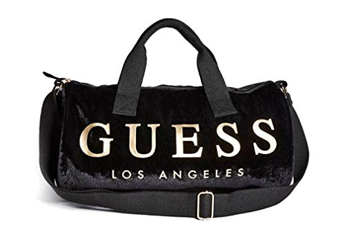 Guess Women’s Velvet Logo Small Duffle Bag Handbag