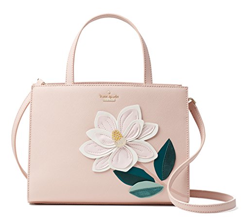 Kate Spade New York Swamped Magnolia Sam Leather Bag -Soft Pink Multi