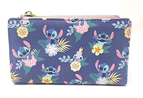 Loungefly Disney’s Stitch And Scrump Floral Bi-Fold Wallet