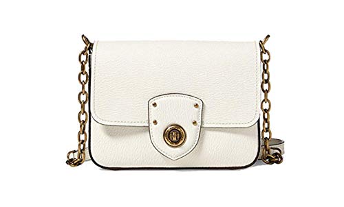 Ralph Lauren Women’s Small White Cowhide Leather Crossbody Bag