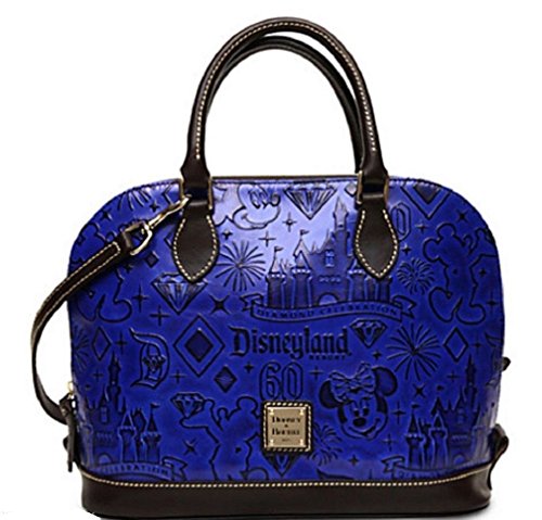 Disneyland 60th Diamond Celebration Dooney & Bourke Satchel Handbag Blue New