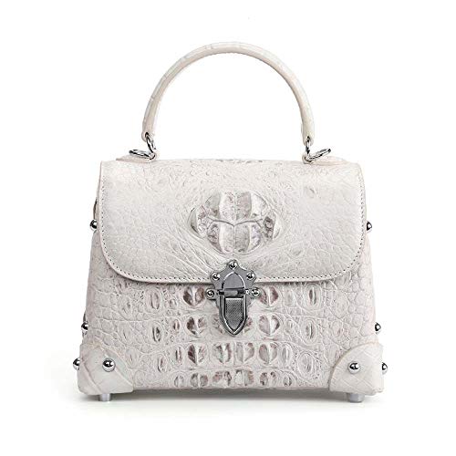 Yaojun Carrier-Bag Lady White Leather Handbag Handbag Ms. Messenger Bag Shoulder Bag 21 16.5 10cm Handbag