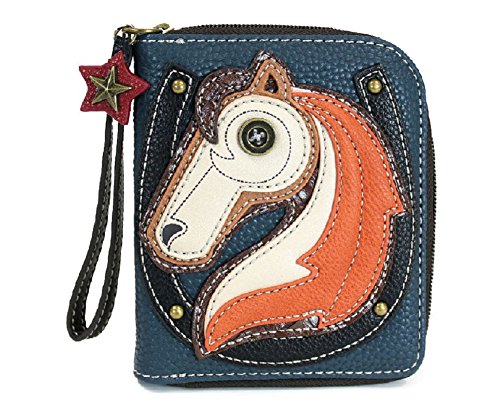 Charming Chala Magestic Horse Purse Wallet Credit Cards Coins Wristlet